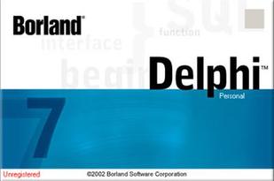 Delphi 7, программа для разработки приложений для windows.